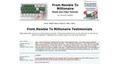 Desktop Screenshot of fromnewbietomillionairetestimonials.com